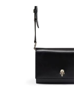 Borsa a spalla Skull piccola Alexander McQueen | 7576261BLCM1000